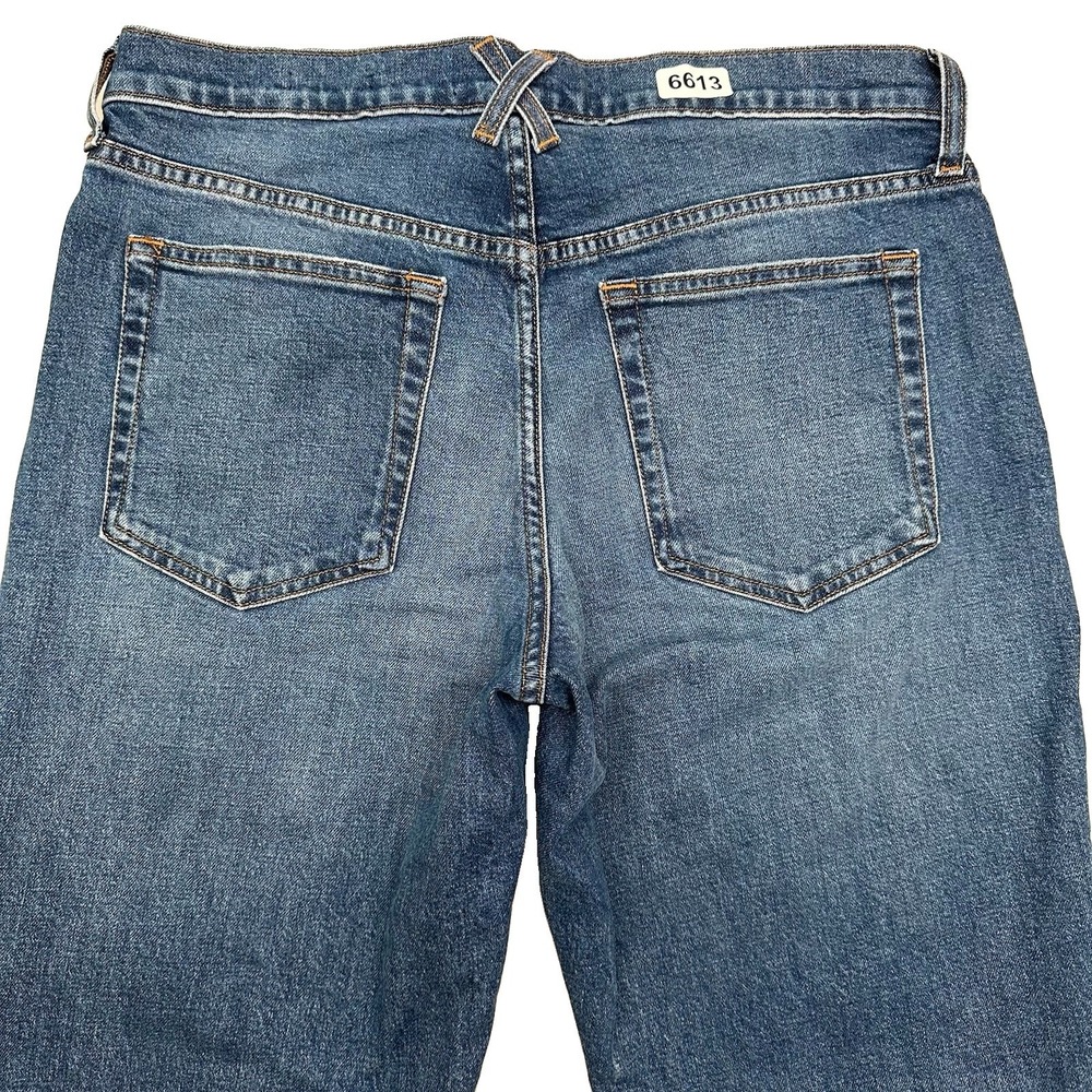 Alex Mill Amber Midrise Slim Jeans Women 30 10 32x29 Vintage Dark Indigo USA